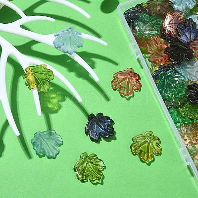 100Pcs Glass Pendants GLAA-CJ0002-33-1