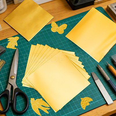 Aluminum Foil Paper Sheets for Craft Engraving OFST-WH0004-158B-1