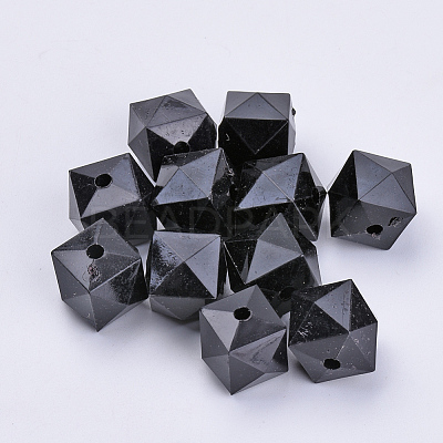 Transparent Acrylic Beads TACR-Q259-6mm-V72-1