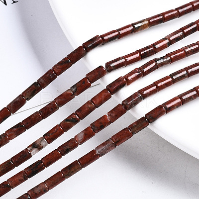 Natural Sesame Jasper Beads Strands G-S366-079-1
