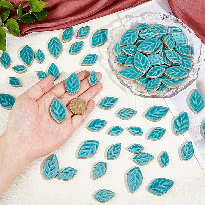 500G Mosaic Tiles Ceramics Cabochons PORC-FH0001-16-1