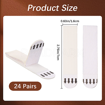 2 Sets Removable Plastic & Traceless Glue Hook and Loop Fastener DIY-CN0003-17A-1