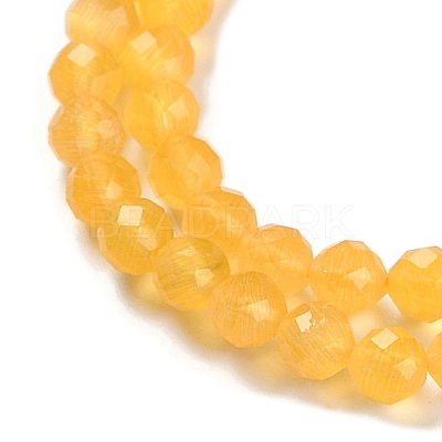 Cat Eye Beads Strands CE-U001-01E-1