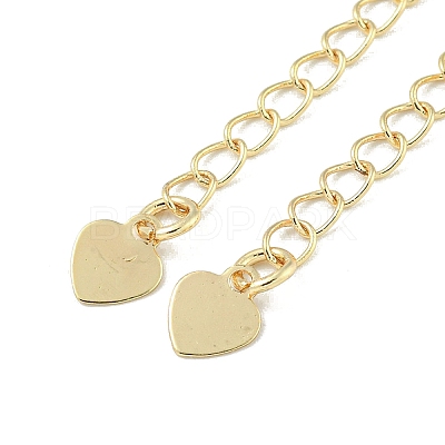 Rack Plating Brass Chain Extender FIND-T071-16G-01-1