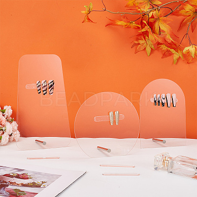 Acrylic Nail Art Display Board ODIS-DR0001-04-1