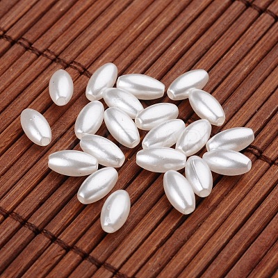 Rice Imitation Pearl Acrylic Beads OACR-L004-2596-1