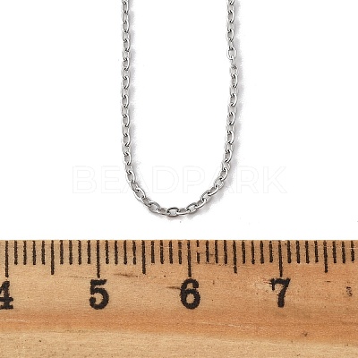 Non-Tarnish 304 Stainless Steel Necklace MAK-F033-01P-1