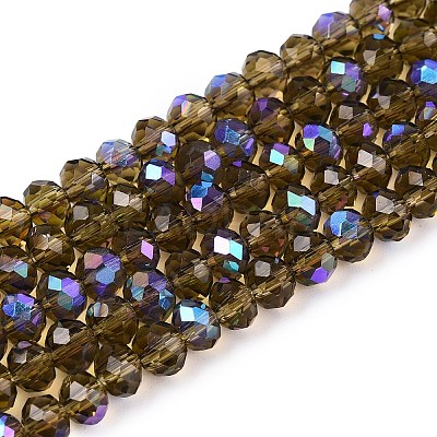 Electroplate Glass Beads Strands LS-EGLA-A044-T4mm-L16-1