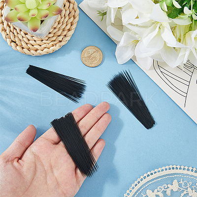 900Pcs Plastic Simulated Animal Whiskers for Crafts Needle Felting DIY-CY0002-72A-1