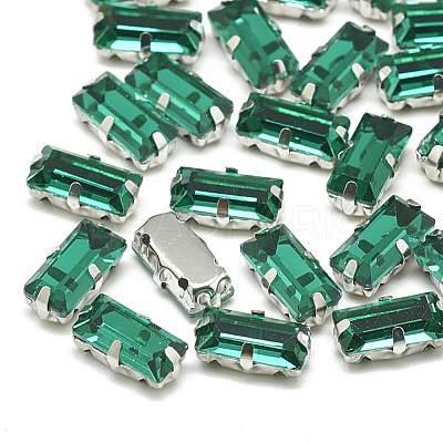 Sew on Rhinestone RGLA-T092-5x15mm-15P-1