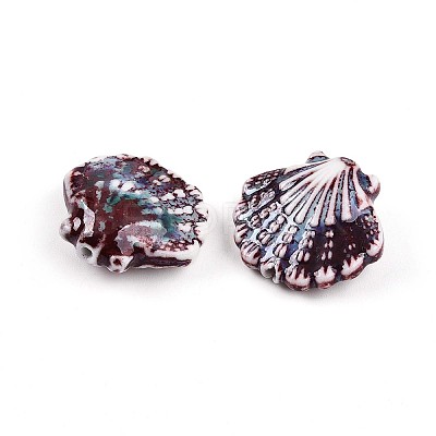 Handmade Porcelain Beads PORC-N009-01H-1