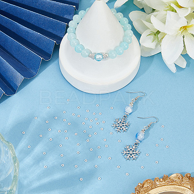 80Pcs 304 Stainless Steel Spacer Beads STAS-BBC0008-27D-P-1