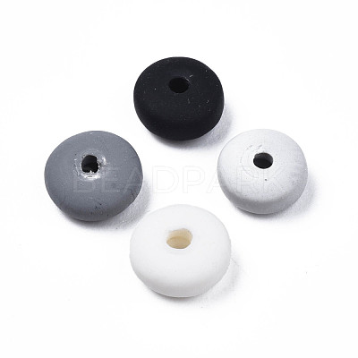 Handmade Polymer Clay Beads Strands CLAY-N008-008V-1