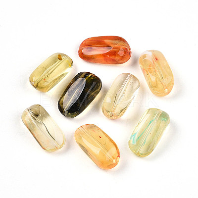 Transparent Acrylic Beads TACR-T028-36G-1