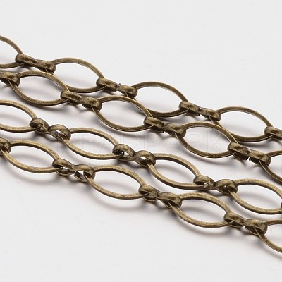 3.28 Feet Brass Handmade Chains X-CK49-AB-NF-1