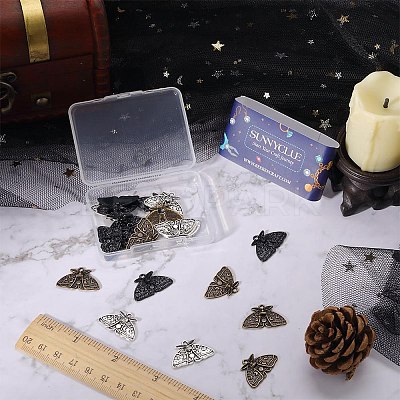 24Pcs 3 Colors Alloy Pendants FIND-SC0005-05-1