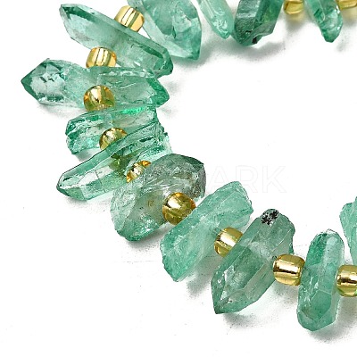 Natural Quartz Crystal Beads Strands G-F800-C19-1