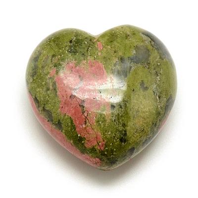 Natural Unakite Healing Stones G-R418-18-1