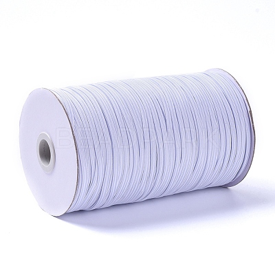 1/8 inch Flat Braided Elastic Rope Cord EC-R030-3mm-01-1