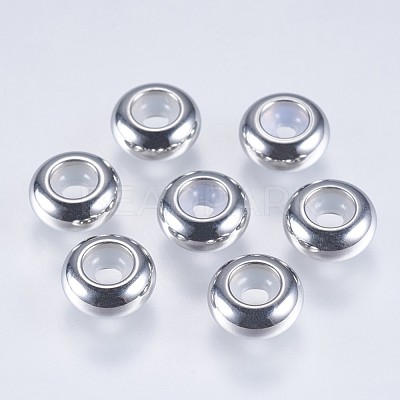 201 Stainless Steel Beads STAS-F145-06P-C-1