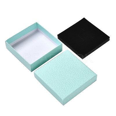 Square Cardboard Necklace Box X1-CBOX-Q038-02C-1