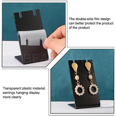 Acrylic Earring Display Stands EDIS-WH0029-15A-1