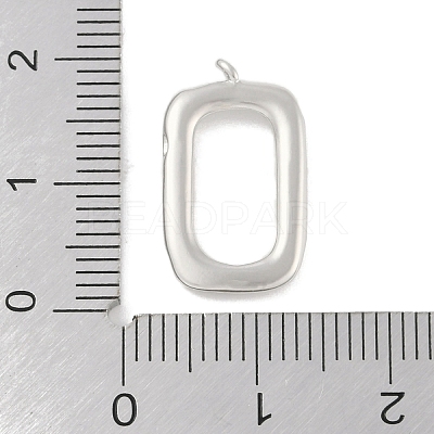 Rack Plating Brass Pendants KK-A224-23B-P-1