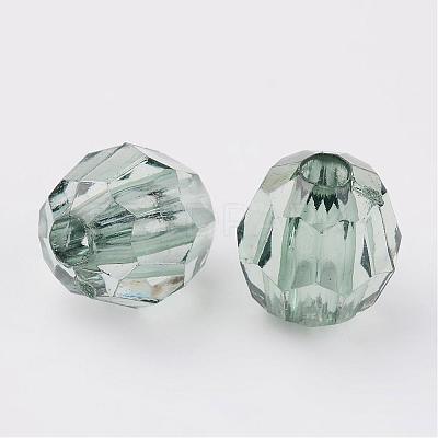 Transparent Acrylic Beads DB8mmC-34-1