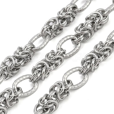 Non-Tarnish 304 Stainless Steel Link Chains CHS-A013-02P-1