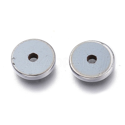 Electroplated Non-magnetic Synthetic Hematite Beads G-XCP0008-01-1