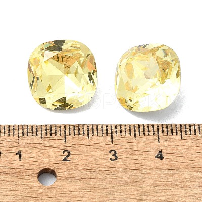 Faceted Glass Rhinestone Cabochons GGLA-C032-02A-1