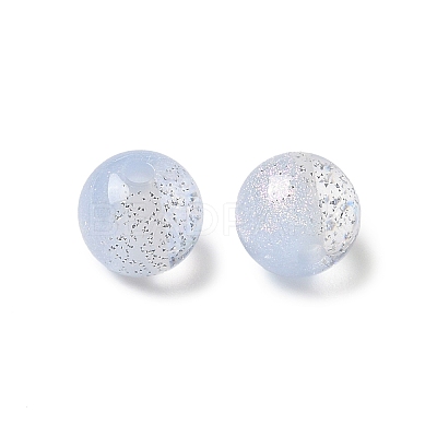 Two Tone Resin Beads RESI-Q025-02A-B-1