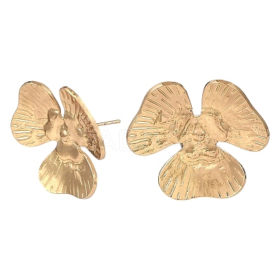 304 Stainless Steel Stud Earrings for Women SA-CBA63C1-03G-1