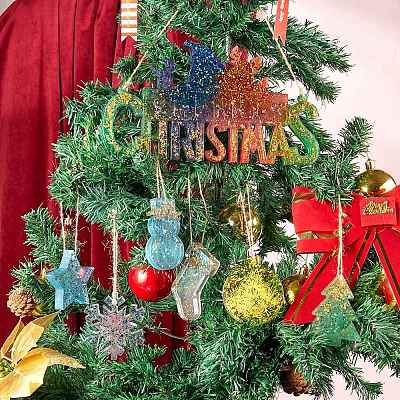 Christmas Theme Pendant DIY Making Kit DIY-SZ0006-09-1