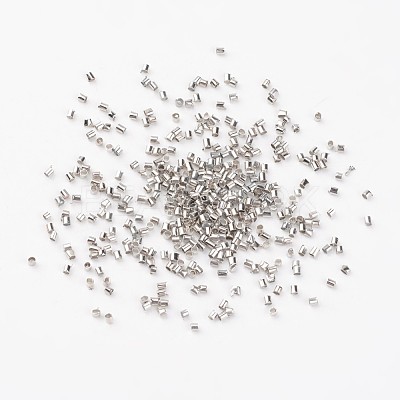 Brass Crimp Beads KK-R077-1.5mm-P-1