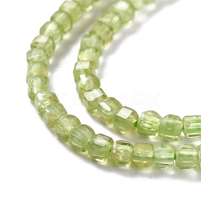 Natural Peridot Beads Strands G-K312-07A-1