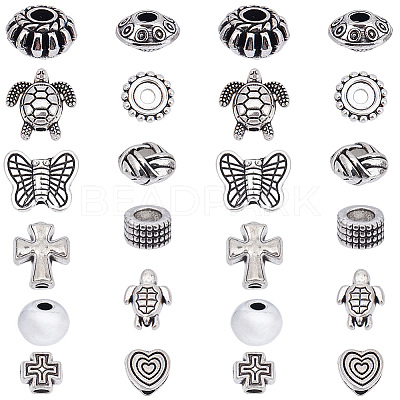 Tibetan Style Alloy Beads FIND-SC0022-53-1