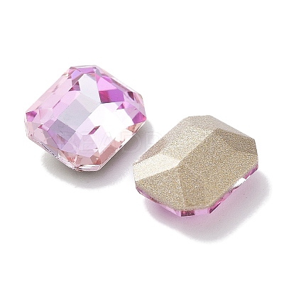 Glass Rhinestone Cabochons RGLA-G020-01E-D123-1