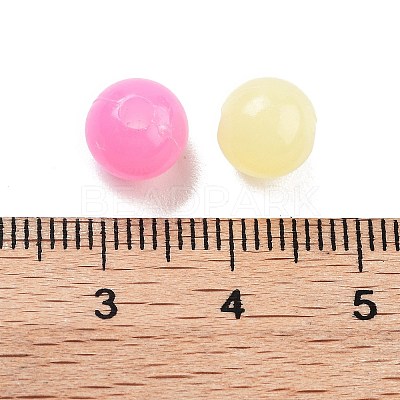 Imitation Jelly Plastic Beads KY-L082-01B-1