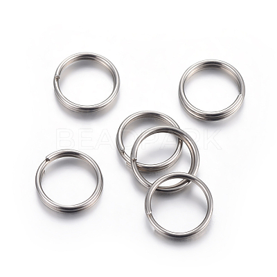 Tarnish Resistant 304 Stainless Steel Split Rings LS-STAS-P223-22P-03-1