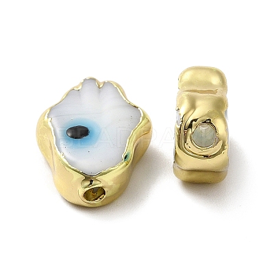 Handmade Evil Eye Lampwork Beads LAMP-F026-03E-1