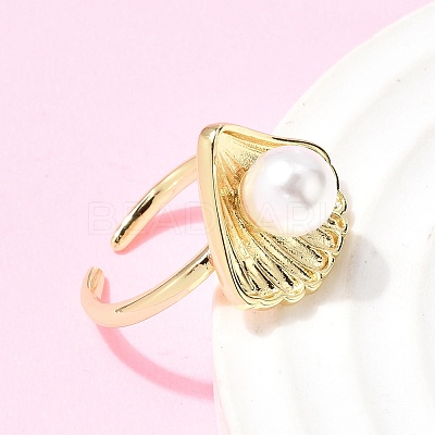 Brass Cuff Open Rings RJEW-C164-03B-G-1