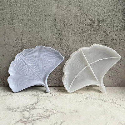 DIY Ginkgo Leaf Dish Tray Silicone Molds DIY-P070-J01-1