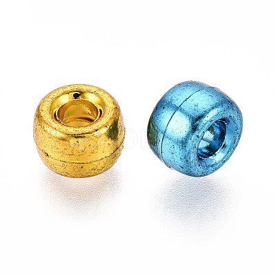 Electroplate Plastic Beads KY-C013-01A-1-1