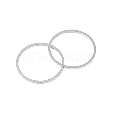 Non-Tarnish 304 Stainless Steel Linking Ring STAS-T047-15L-1