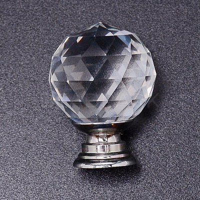 Quartz Crystal Drawer Knobs LS-FIND-WH0072-94A-1