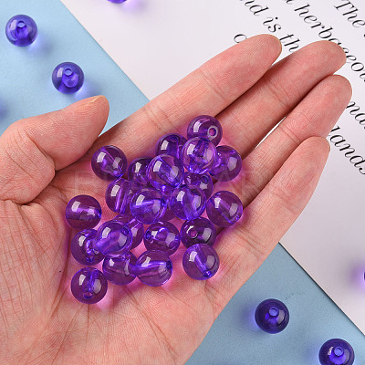 Transparent Acrylic Beads X-MACR-S370-A12mm-748-1