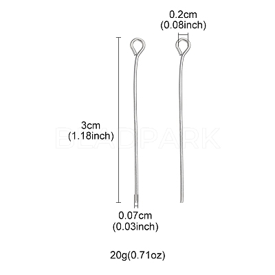 Iron Eye Pins IFIN-FS0001-31G-1