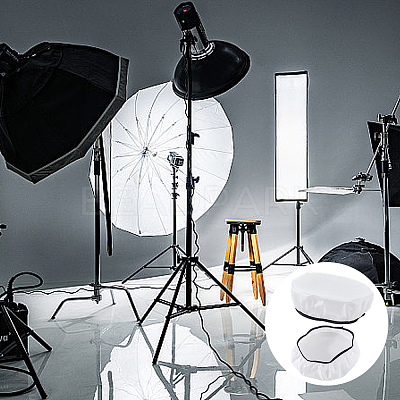 Round Cloth Photography Lamp Cover DIY-CN0003-74B-1
