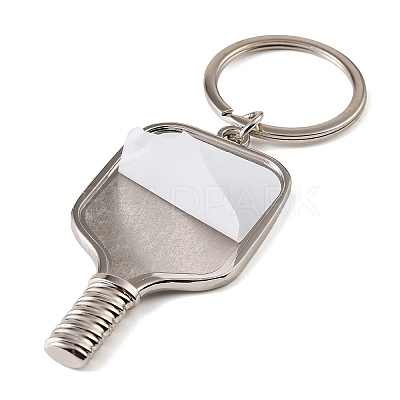 Pickleball Paddle Alloy Sublimation Blanks Keychains AL-CBAF9A1-02P-02-1